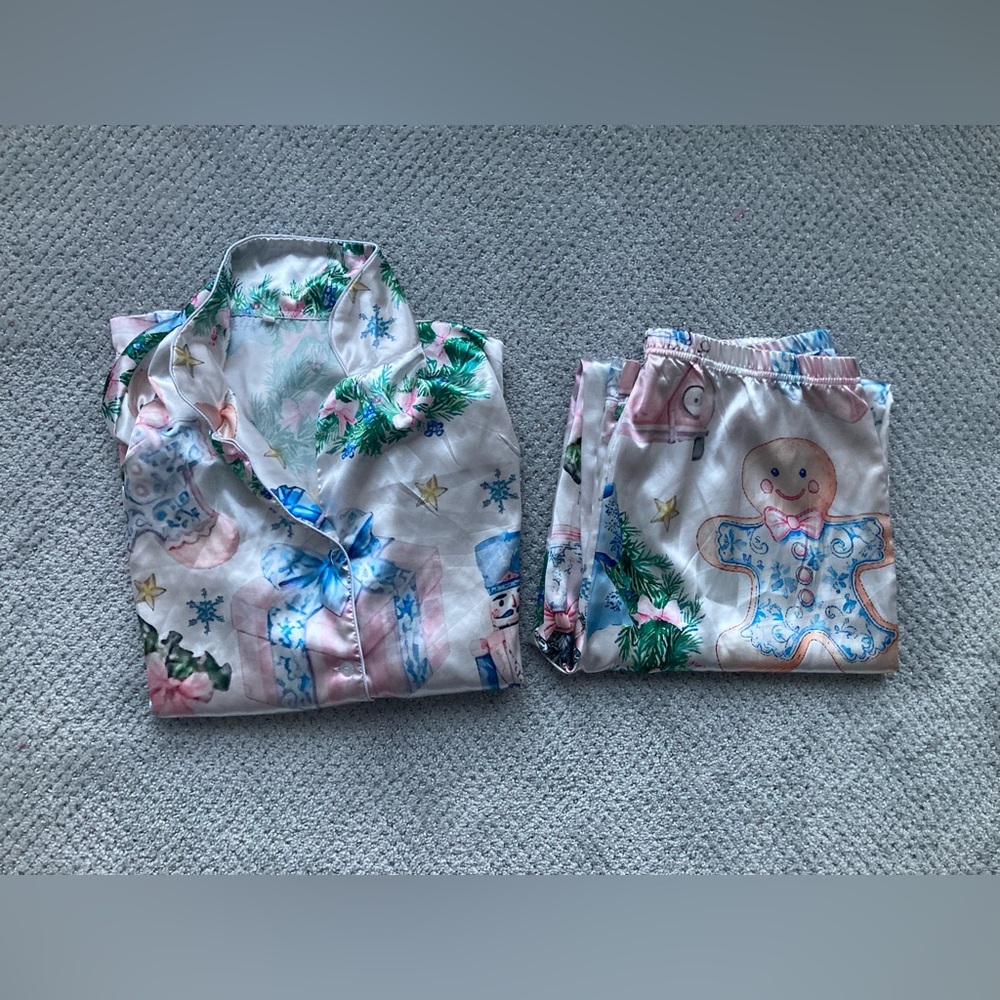 Festive Holiday Pajama Set